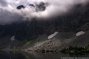 Mount Index at Lake Serene