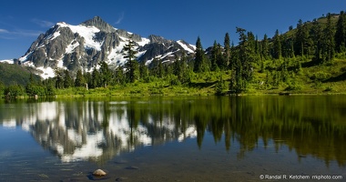 Mount Shuksan at Picture Lake #6