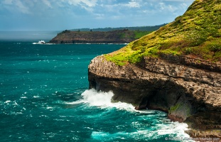 Kilauea Point National Wildlife Refuge, Waves Breaking