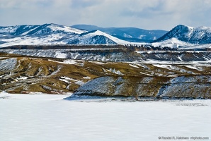 Wolford Mountain Reservoir, Colorado, Hills Beyond