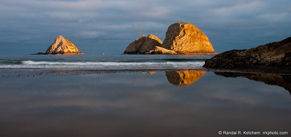 Oceanside, Oregon, Sea Stacks, Sunrise