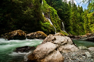 Boulder River Waterfall, Big Boulder