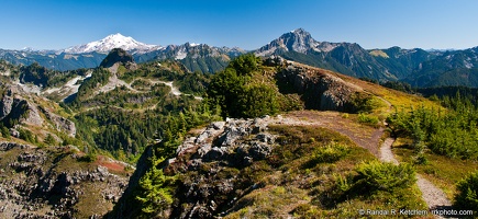 Glacier Peak from Mount Dickerman