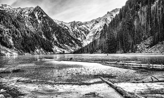 Goat Lake Frozen