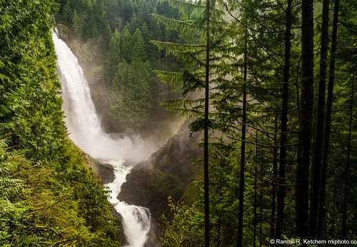 Wallace Falls, Middle Falls