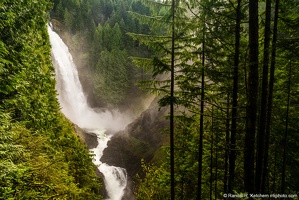 Wallace Falls, Middle Falls