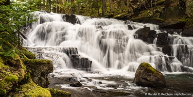 Goat Lake, Elliott Creek Waterfall, Wide