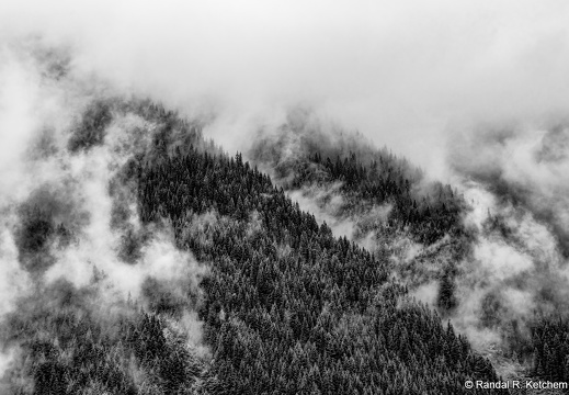 Stevens Pass with Clouds