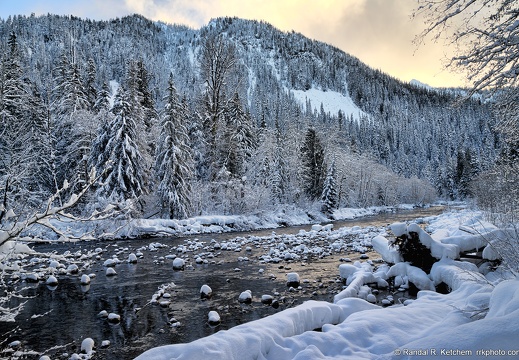 South Fork Stillaguamish River, Winter