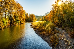 North Fork Stillaguamish River, Oso Loop Road, Rising Sun