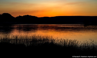 Start of Sunset on Banks Lake, Jones Bay Campground