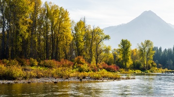 Leavenworth Fall from Enchantment Park, Wedge Mountain