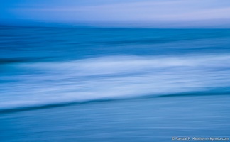 Soft Waves, Blue and Green