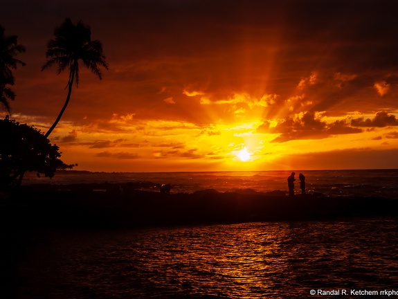 Mauna Lani Sunset, Couple