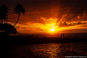 Mauna Lani Sunset, Couple