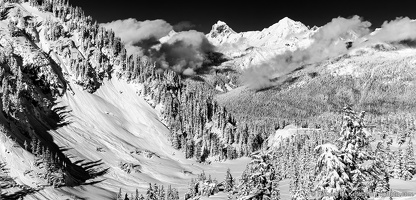 Mt Larrabee, Artist Point Snowshoe Route