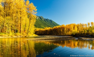 North Fork Stillaguamish River, Hazel Hole, Fall Color