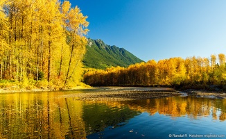 North Fork Stillaguamish River, Hazel Hole, Fall Color