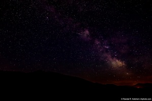 Stars Above the Winthrop Hills, Glowing