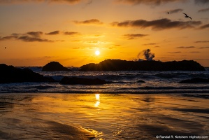 Seal Rock Sunset Wave