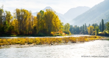 Leavenworth Fall from Enchantment Park, Wedge Mountain, Island