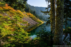 Fall Color on Coal Lake, Hill Above