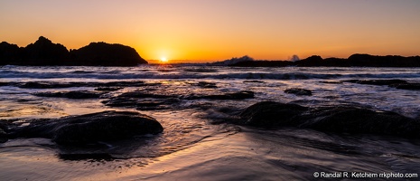 Seal Rock Sunset, Rocky Shore
