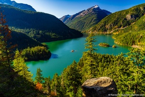 Diablo Lake, Davis Peak