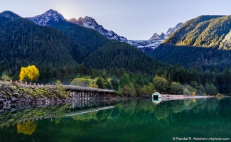 Colonial Creek Campground, Diablo Lake, Colonial Peak