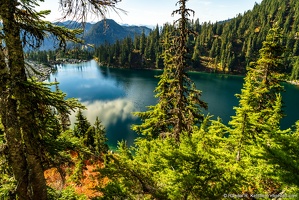 Lake Valhalla from the Ridge Trail