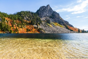 Lake Valhalla, Lichtenberg Mountain, Fall Color, Lake View