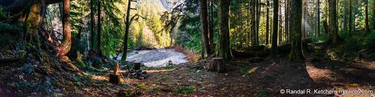 South Fork Sauk River Campsite, Mountain Loop Highway