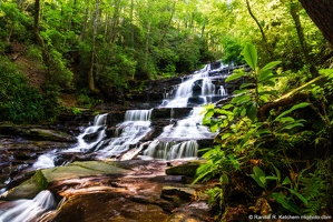 Minnehaha Falls, Lower Foliage, Side View