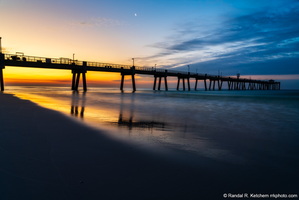 Okaloosa Island Pier at Sunrise