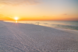 Walking at Sunrise, Okaloosa Island