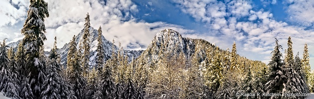 Sperry Peak Panorama