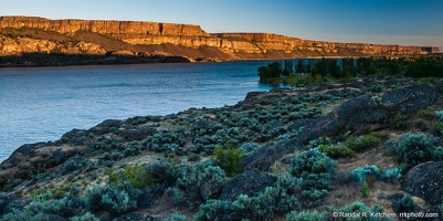 Sunset on the Grand Coulee, Banks Lake