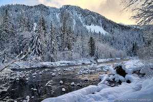 South Fork Stillaguamish River, Winter
