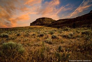 Steamboat Rock, Clouds on Fire