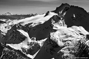 Twin Sisters, North Side, Glacier Peak