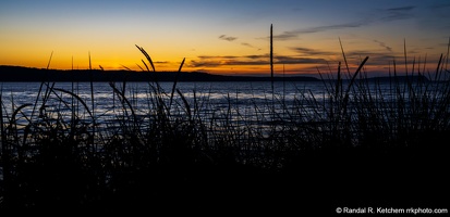 Sunset from Mukilteo Lighthouse Park, Whidbey Island