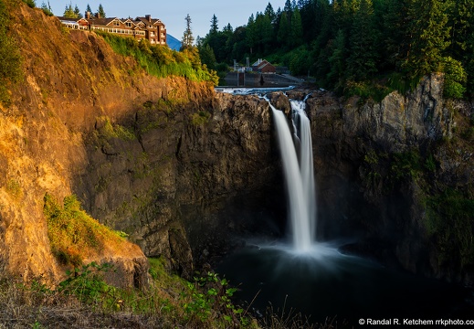 Snoqualmie Falls at Sunset #2