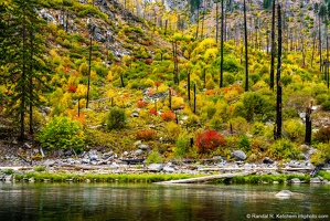 Tumwater Canyon, Swiftwater, Fall Color Starting