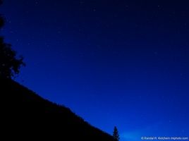 Starry Night, Icicle Ridge Trees, Sleeping Lady
