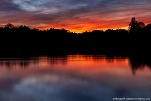 Sunset on Lake Lorraine
