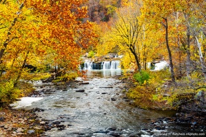 Sandstone Falls, Amongst the Color